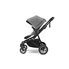 Thule Thule Sleek + Bassinet Grey Melange On Black Frame