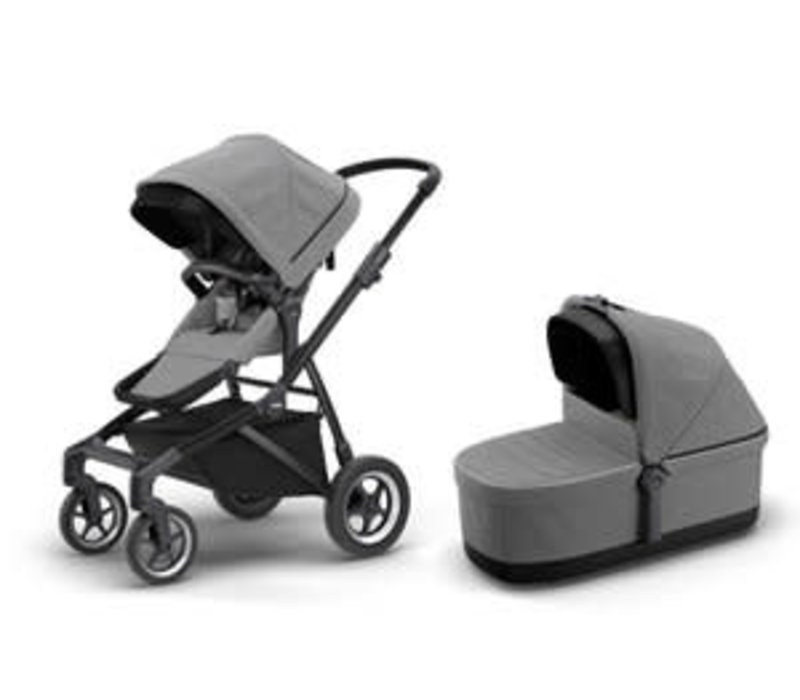 Copy of Thule Sleek + Bassinet Grey Melange