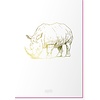 Papette Animal I Greetingcard I Rhinoceros