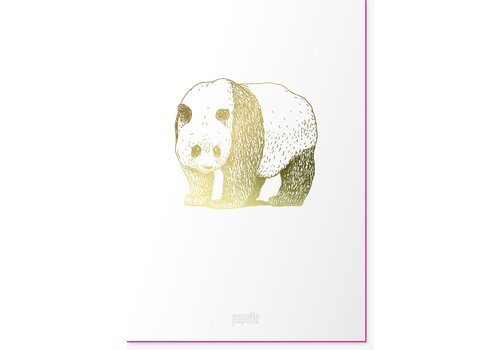 Papette Animal I Greetingcard I Panda Full