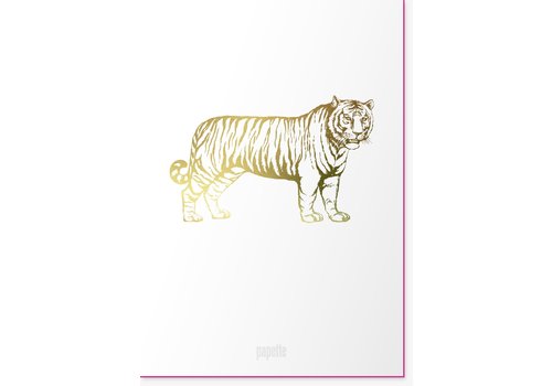 Papette Animal I Greetingcard I Tiger