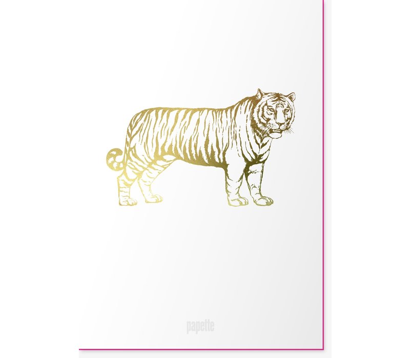 Animal I Greetingcard I Tiger