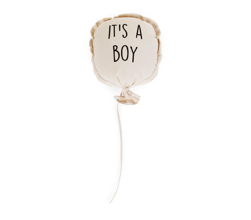 Childhome Canvas Ballon Decoratie "Boy"