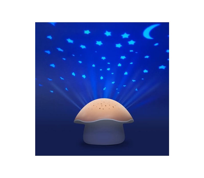 Pabobo Pabobo Sterrenprojector Op Batterijen Mushroom Pink