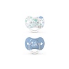 Suavinex SX - Memories - Soother - Sili. - Reversible - +18M - Blue Duo