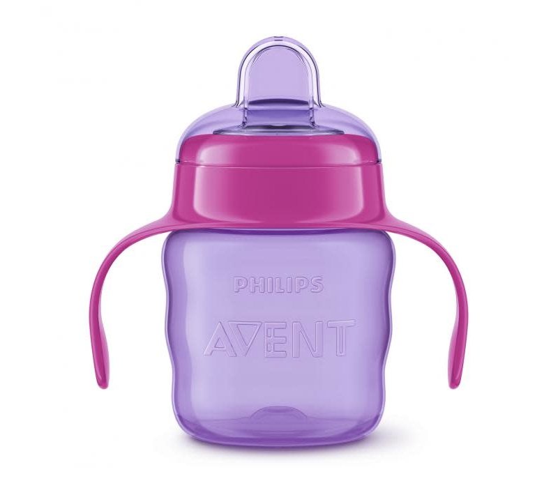 Copy of Avent Lekvrije Pinguin Beker 200 ml Roze