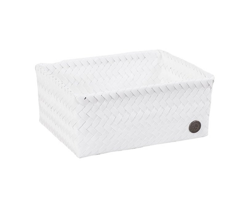 Handed By Basket Fit Medium High 24x18x10Cm White