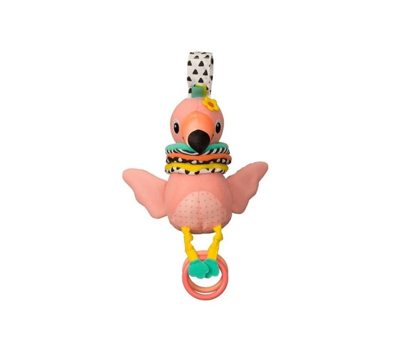 Infantino Main Hug & Tug Musical Flamingo