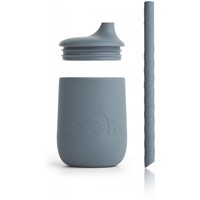 Liewood Ellis Sippy Cup Dino Whale Blue