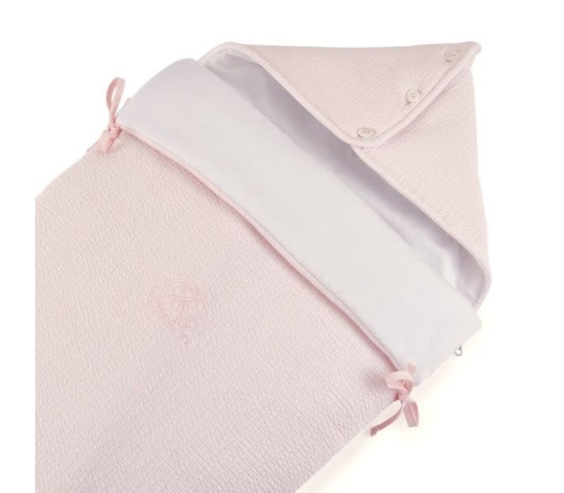 Theophile & Patachou Voetenzak Gewafeld – Cotton Pink