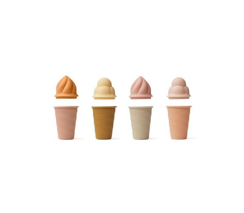 Liewood Bay Ice Cream Toy 4-Pack Jojoba Multi Mix