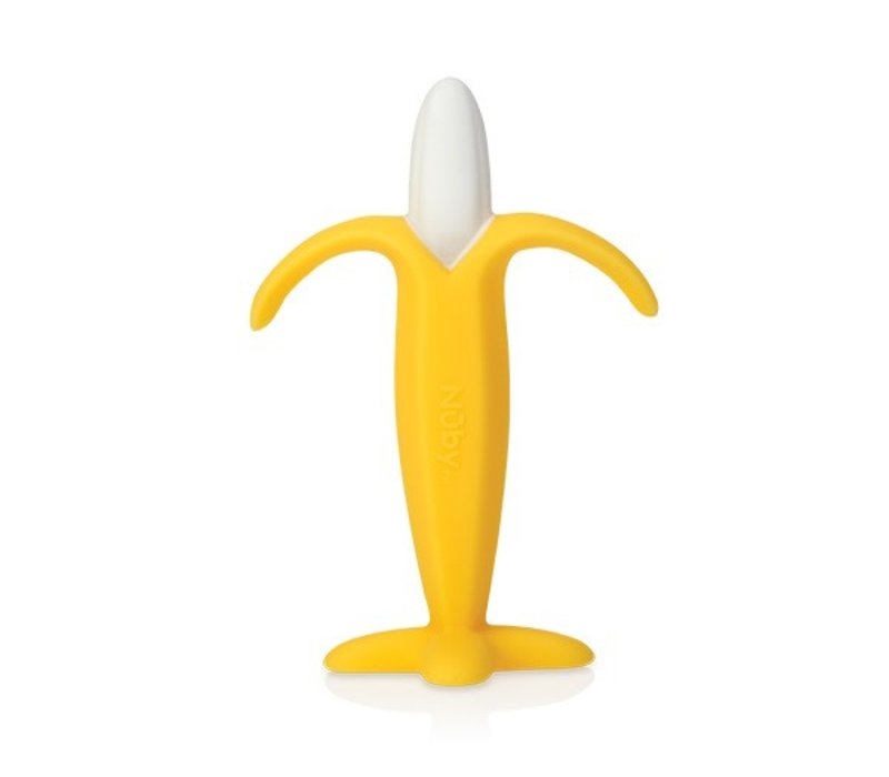 Nuby Silicone Bijtbanaan 12M+