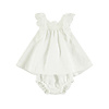 Abel & Lula Abel & Lula Robe Brodée À Pois Blanc 5003