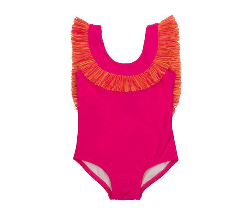 Natini Swimsuit Frill Fushia