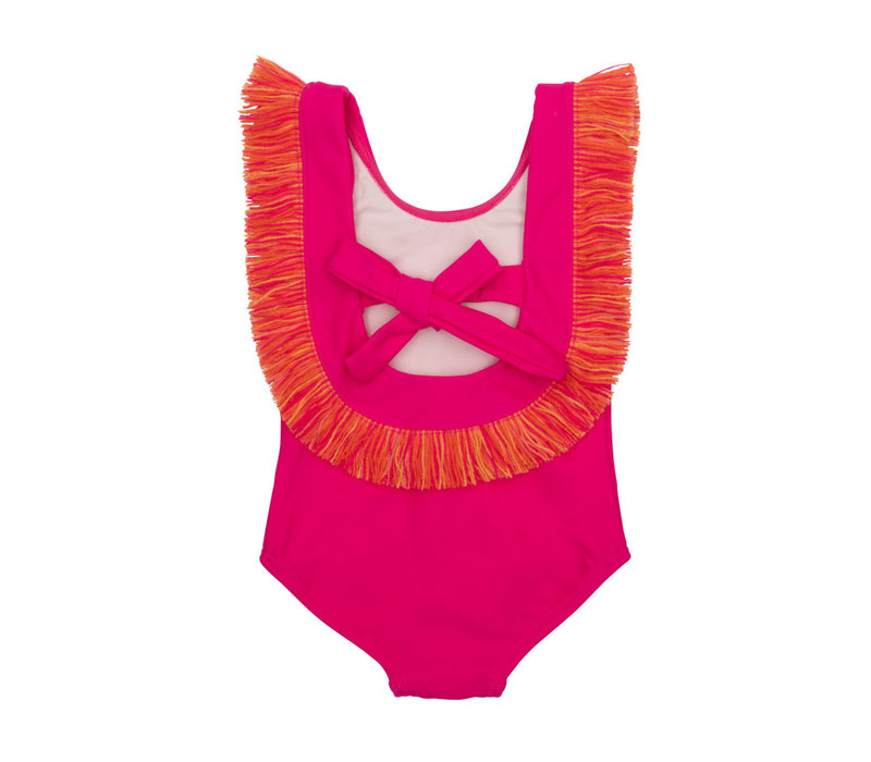 Natini Swimsuit Frill Fushia