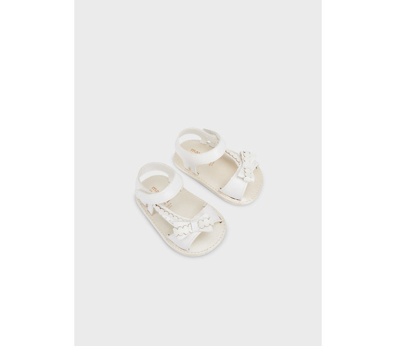 Mayoral Bow Sandals White    9522-24