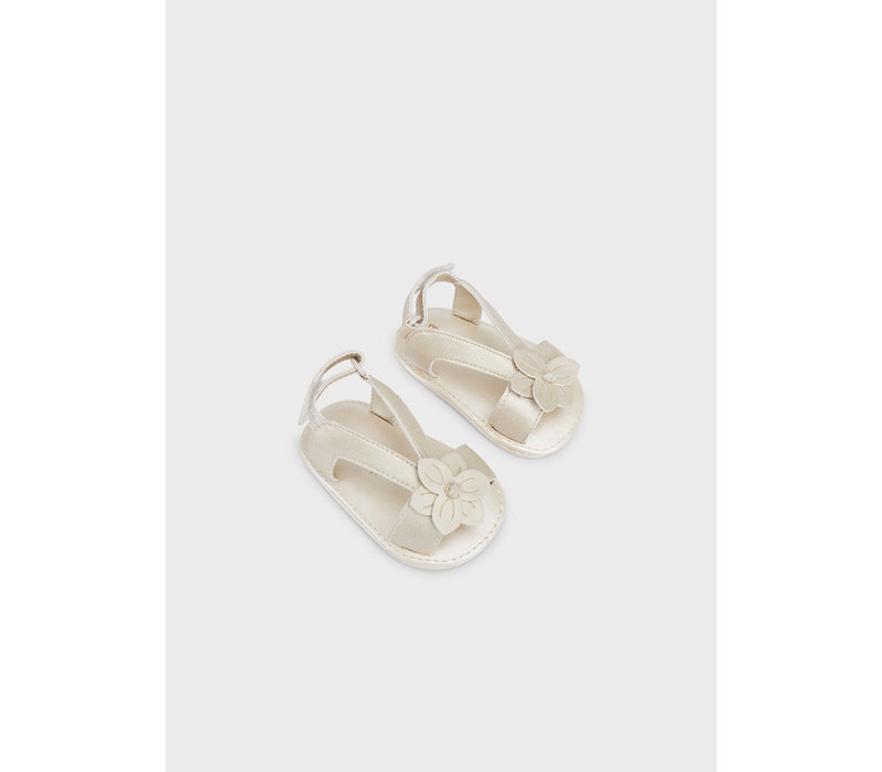 Mayoral Flower Sandals Champagne    9521-60