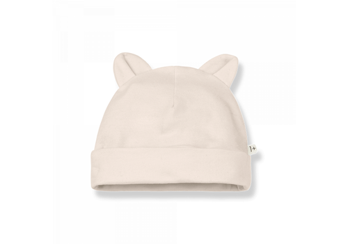 1+ In The Family 1+ In The Family Leo Beanie W/Ears Blush 22s-001