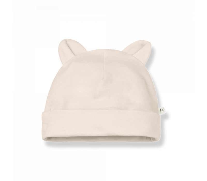 1+ In The Family Leo Beanie W/Ears Blush 22s-001