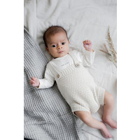 1+ In The Family Maud Romper Ecru 22s-057