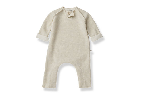 1+ In The Family 1+ In The Family Morris Jumpsuit Natural 22s-063