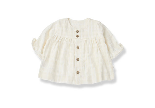 1+ In The Family 1+ In The Family Sophie Ls Blouse Off-White 22s-072