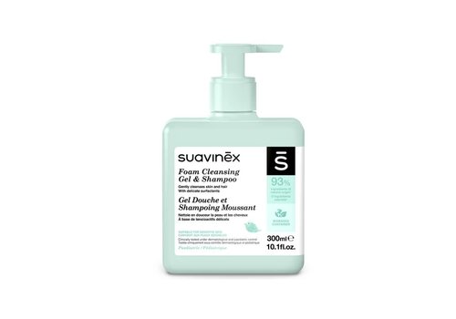 Suavinex Suavinex - Cosmetics - Baby - Foam Cleansing Gel & Shampoo - 300Ml