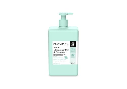 Suavinex Suavinex - Cosmetics - Baby - Foam Cleansing Gel & Shampoo - 750Ml