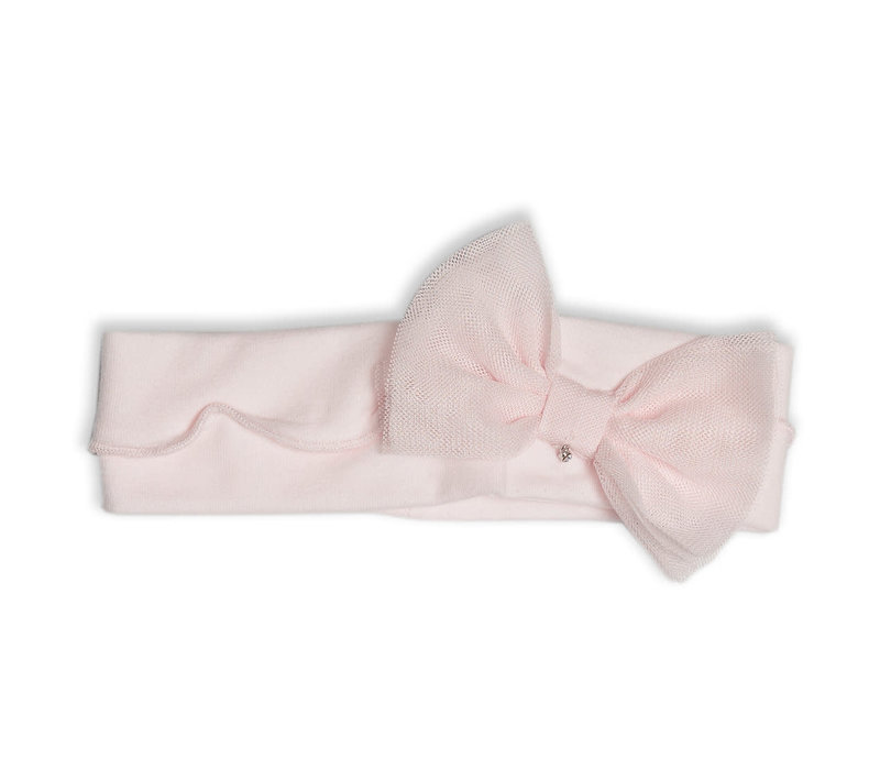 My First Collection G  Hairband Bow Tulle Pink