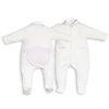 My First Collection My First Collection FO White Combi Teddy On Backside White-Pink