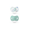 Suavinex SX - Memories - Soother - Sili. - Reversible - 6/18M - Blue Duo