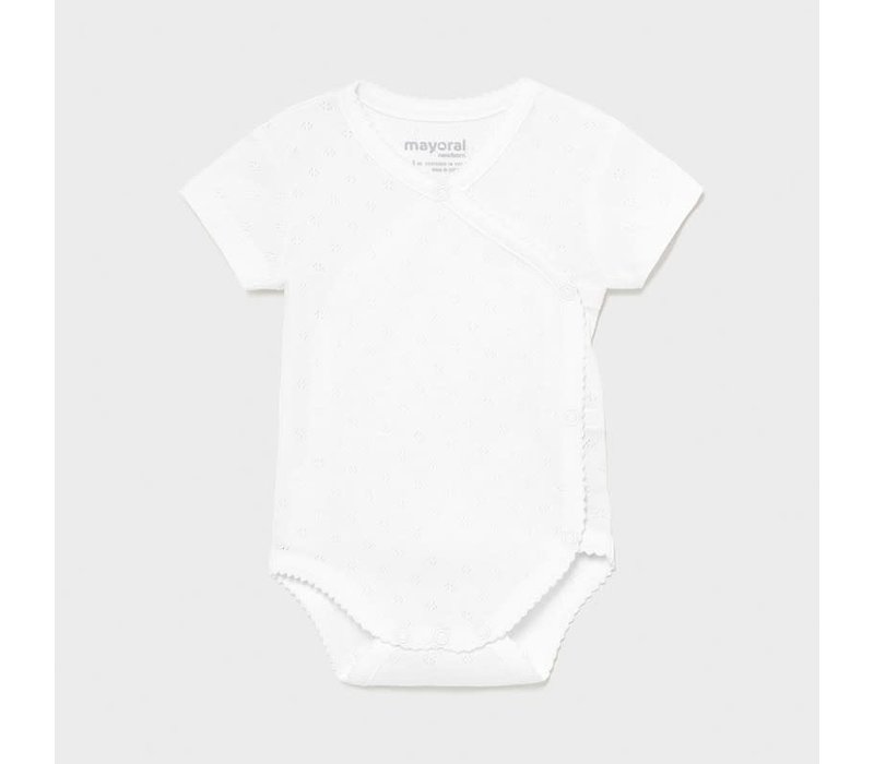 Mayoral S/S Basic Body White 191-56