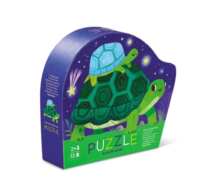 Crocodile Creek 12-pc Mini Puzzle/Turtles Together