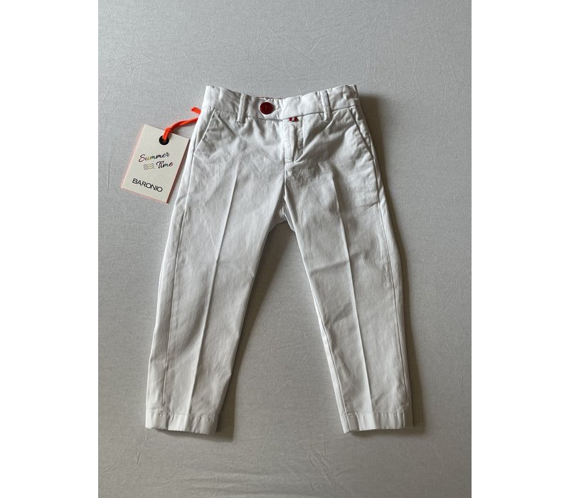 Baronio Pantalone Prince Wit S2260-08