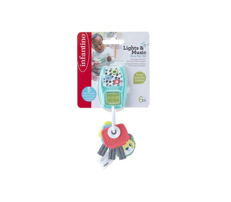 Infantino - Essentials - Music & Lights Key Ring