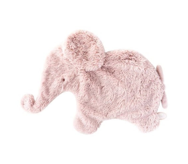 Dimpel Doudou Olifant Oscar Lang Haar Colour Roze