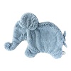 Dimpel Dimpel Doudou Olifant Oscar Lang Haar Colour Blauw