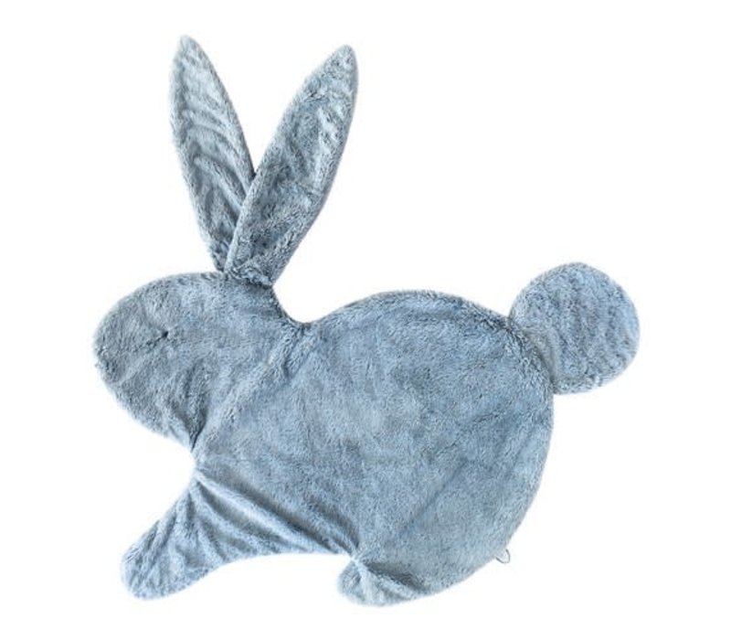 Dimpel Doudou XL Emma Konijn Moppie Colour Blauw