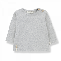 1+ In The Family Noelle Long Sleeve T-Shirt Grey 22s-009