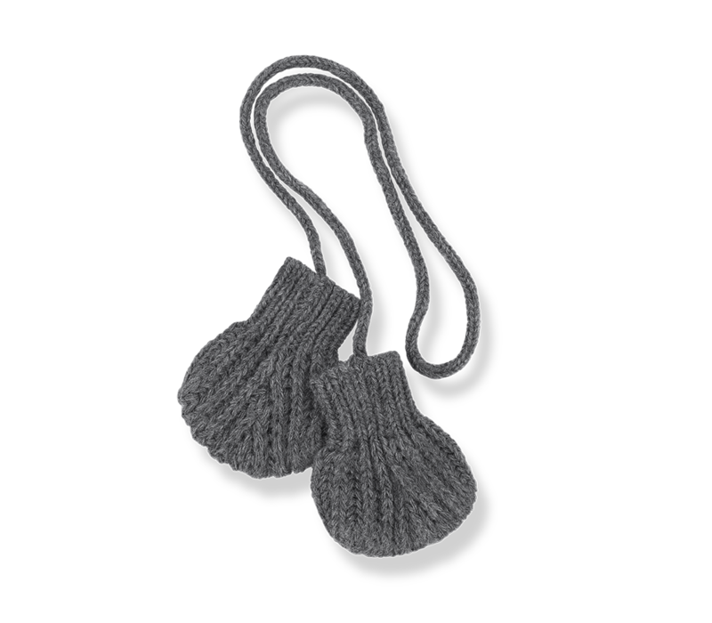 1+ In The Family Leda-Bb Mittens Grey 22w-189