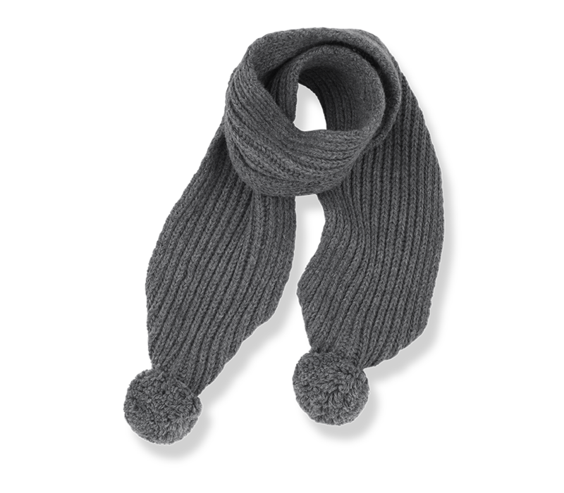 1+ In The Family Clyde-Bb Scarf Grey 22w-191