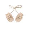 Natini Natini Mittens Bow Beige