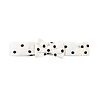 Natini Natini Headband Dots Off White - Black