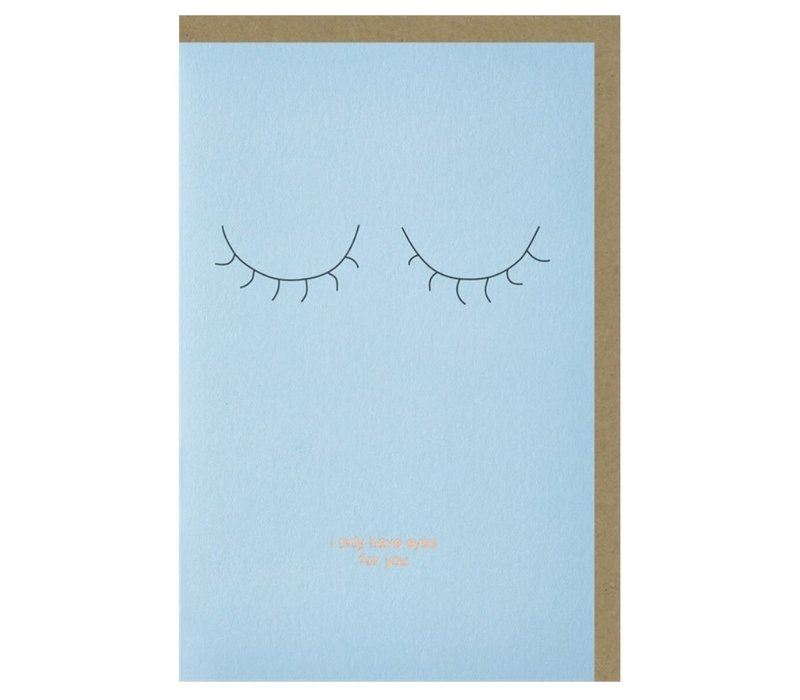 MYT | Postkaart met envelop | I only have eyes for you