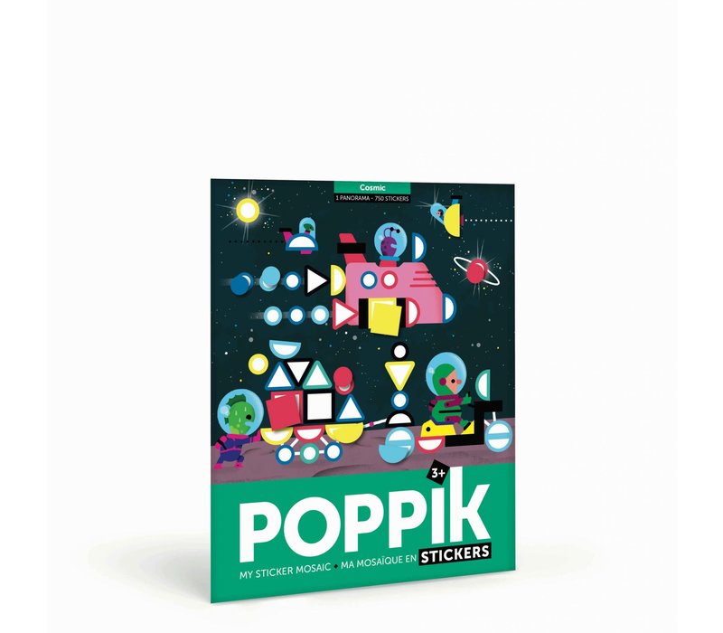 Poppik Panorama Cosmic Sticker Poster