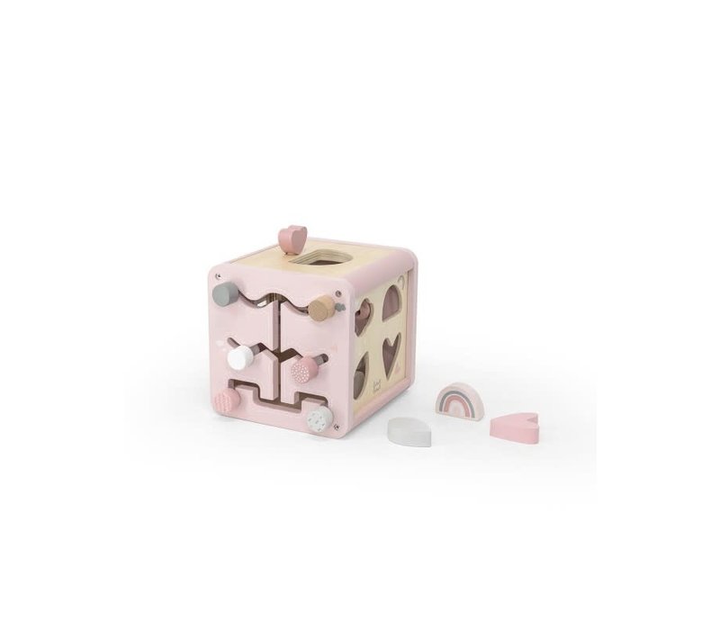 Label Label - Activity Cube - Pink