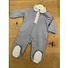 Cotolini Cotolini Babygrow BB Lionel Ciel + Rayure Ciel - Ciel Chiné