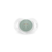 SX - BONHOMIA - Soother - Sili. - Flat - 0/6M - Owl Green