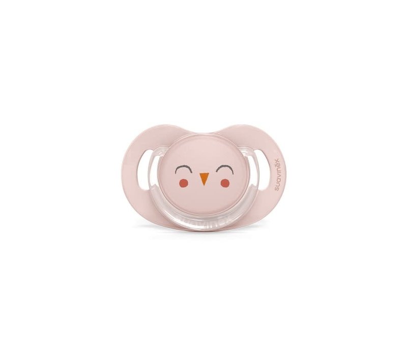 Copy of SX - BONHOMIA - Soother - Sili. - Flat - 0/6M - Owl Beige