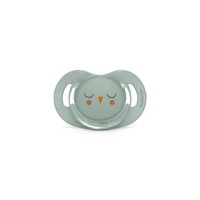 SX - BONHOMIA - Soother - Sili. - Flat - 6/18M - Owl Green